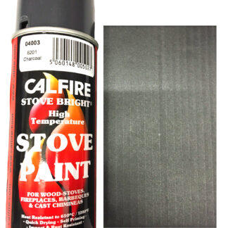 Calfire Charcoal Aerosol Stove Paint