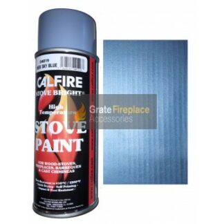 Calfire Metallic Blue Aerosol Stove Paint